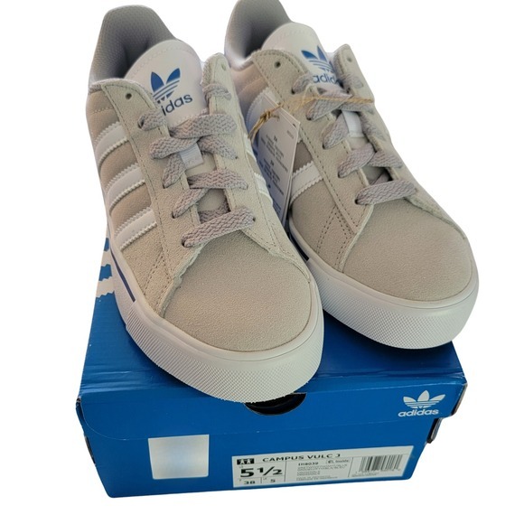 adidas gazelle silver green womens Adidas Busenitz Vulc II Shoes - Crew Blue / FTWR White / Gum3